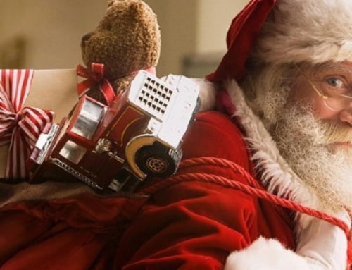 Pai Natal prestes a chegar a Penafiel