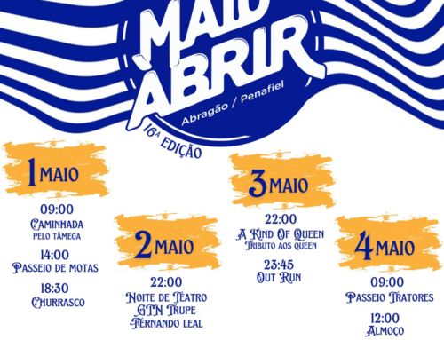 Festival MaioÁbrir volta a animar Abragão