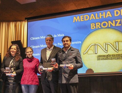 Penafiel galardoado com medalha de bronze de natação