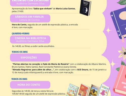Biblioteca de Penafiel tem programa especial para Fevereiro