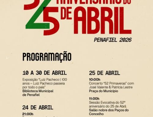 Penafiel celebra os 52 anos do 25 de Abril