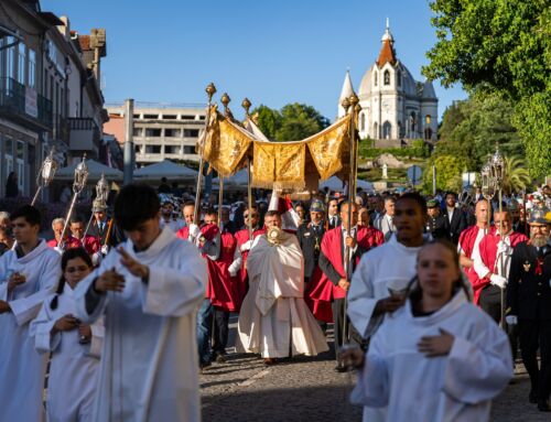 Corpo de Deus trouxe muitas pessoas a Penafiel