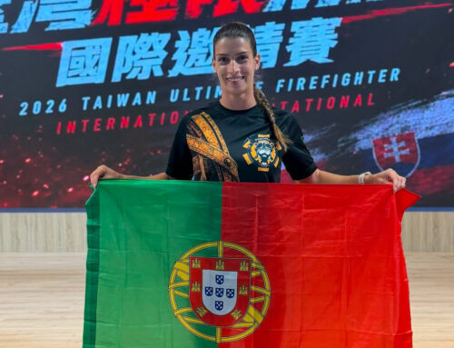 Bombeira de Paço de Sousa destaca-se na Ásia